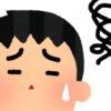悩む男性のイラスト