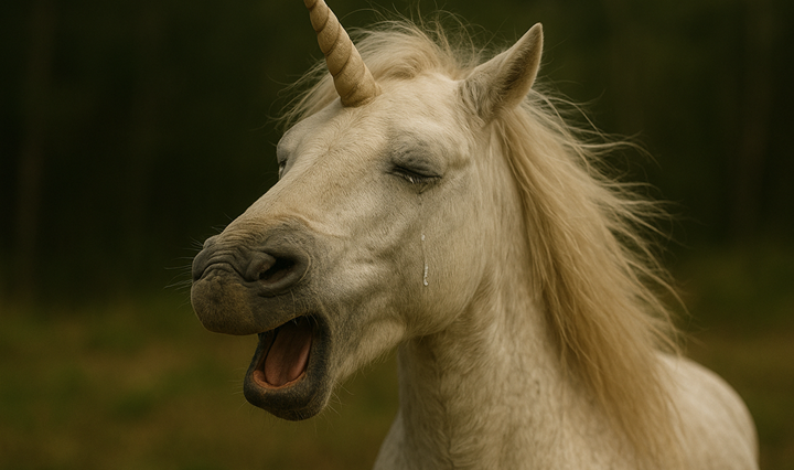 号泣するユニコーン